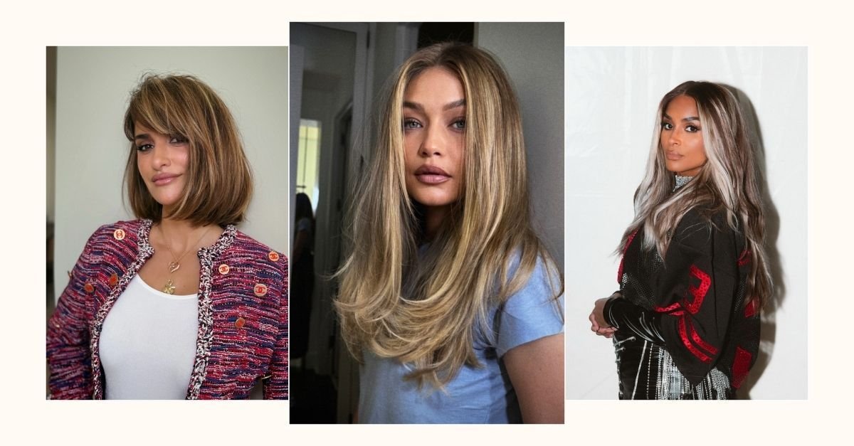 Everything You Need to Know About the Ribbon Highlights Hair Trend