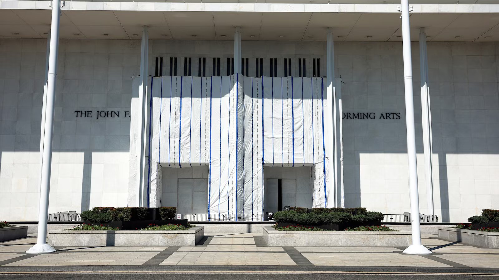 DOJ says no action to add Trump’s name to Kennedy Center before October