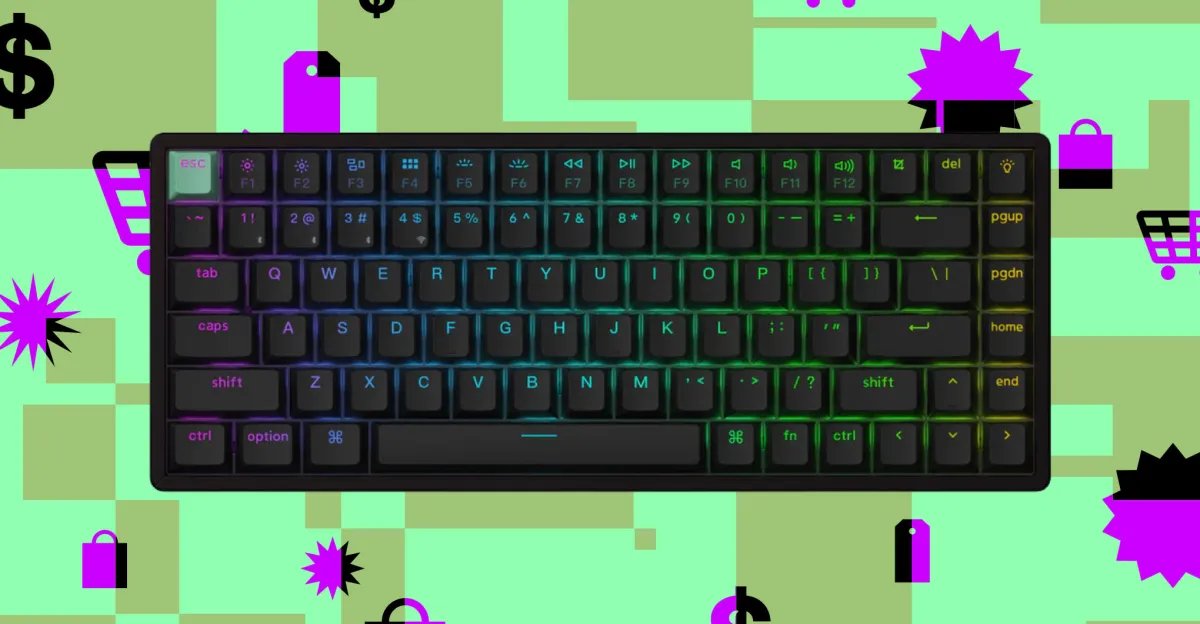 Keychron’s wireless Hall effect keyboard is back to its lowest price