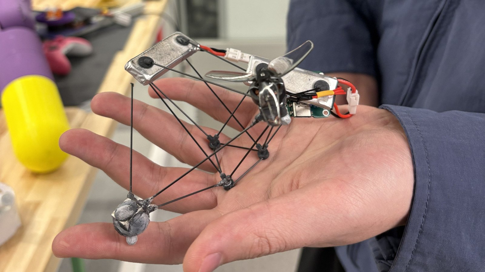 This New Drone Spins So Fast The Human Eye Can Barely See It