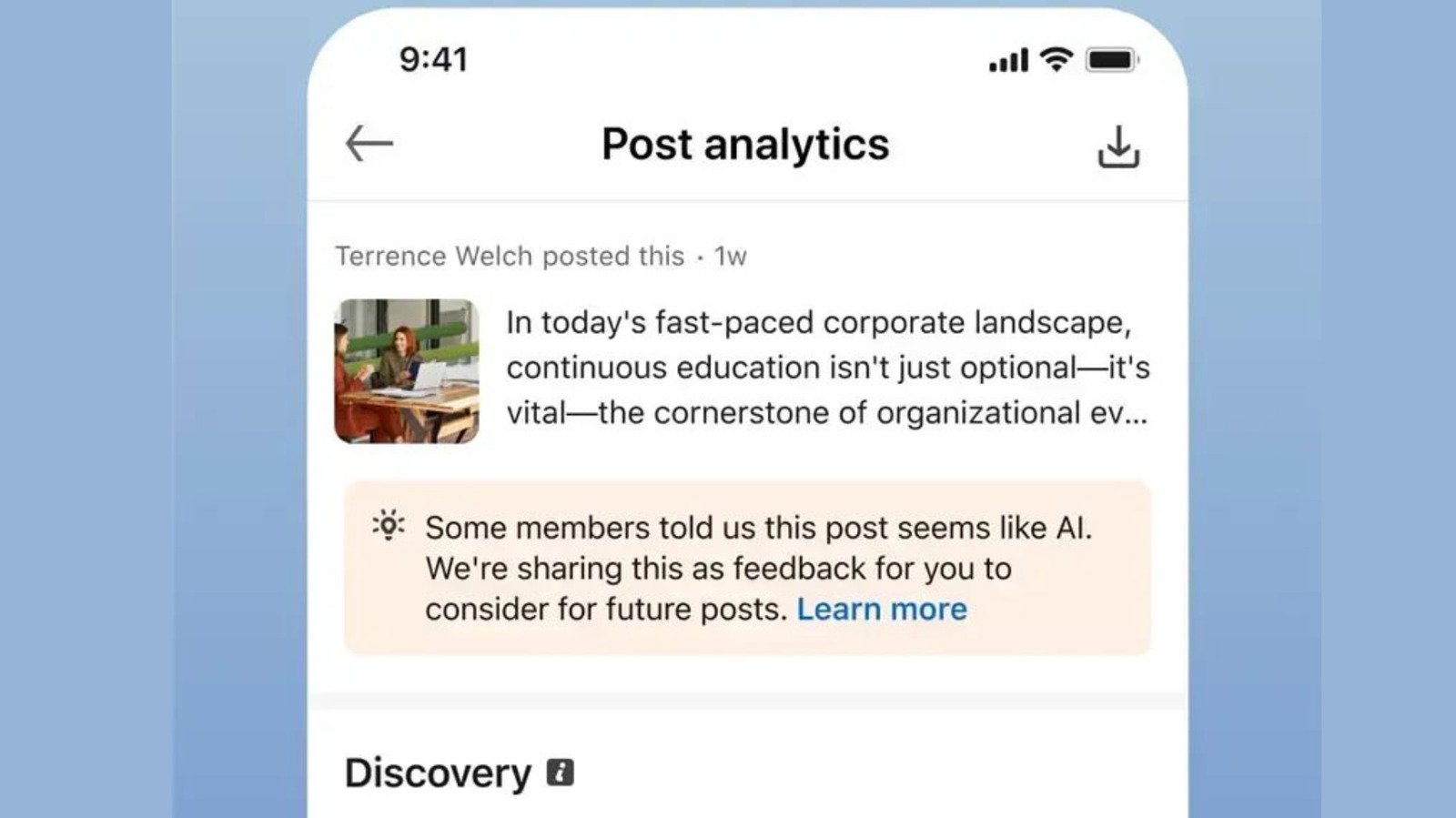 LinkedIn Says Its AI Slop Button Is Working