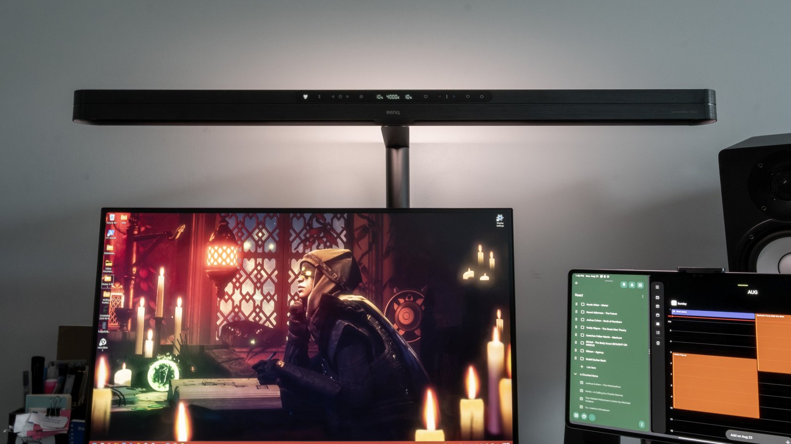 BenQ’s First Dual-Monitor Desk Lamp Will Give Your Screens A Glow Up