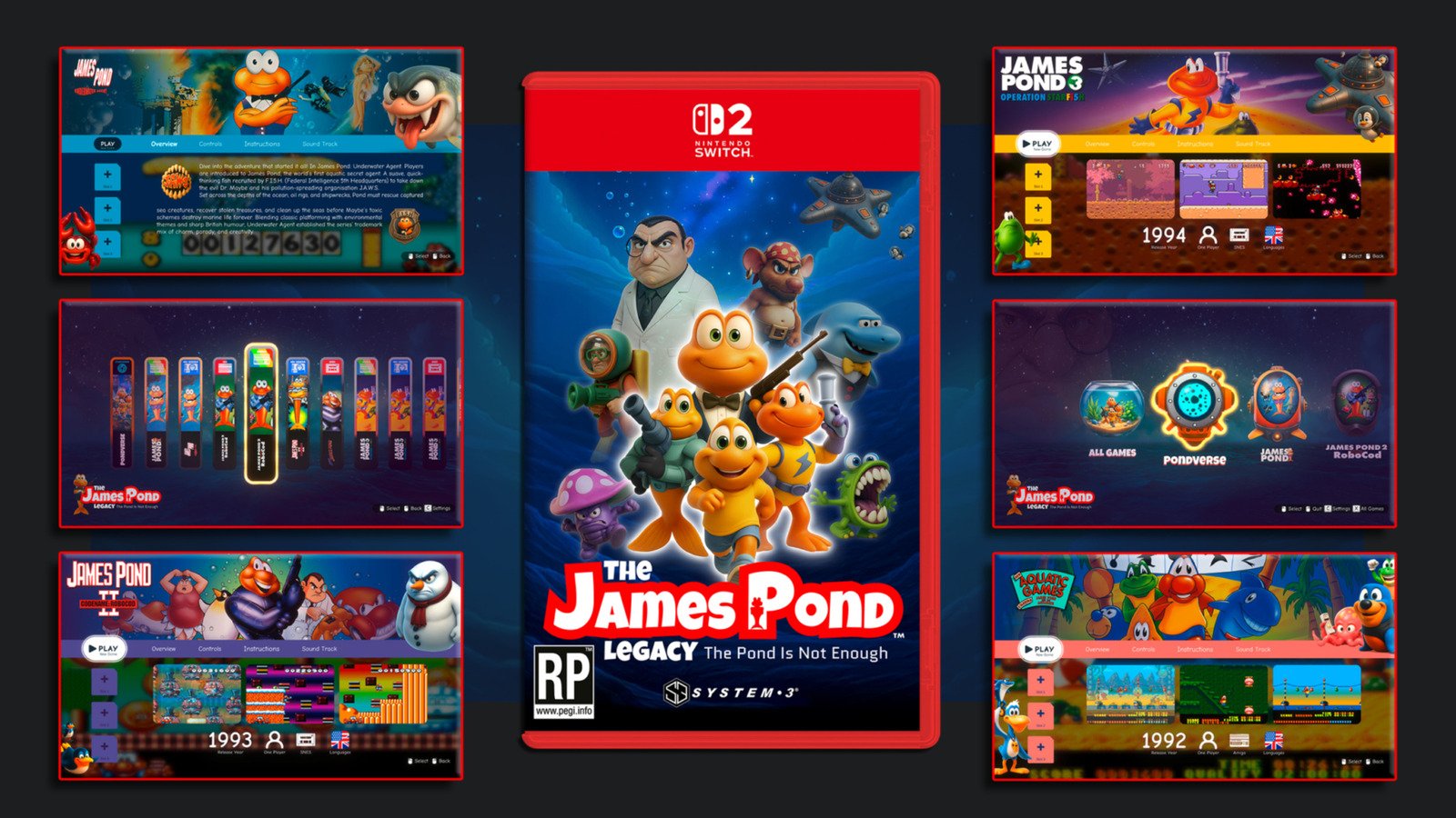 James Pond’s Creator Is Not Happy With The Series’ Allegedly AI-Generated Legacy Collection