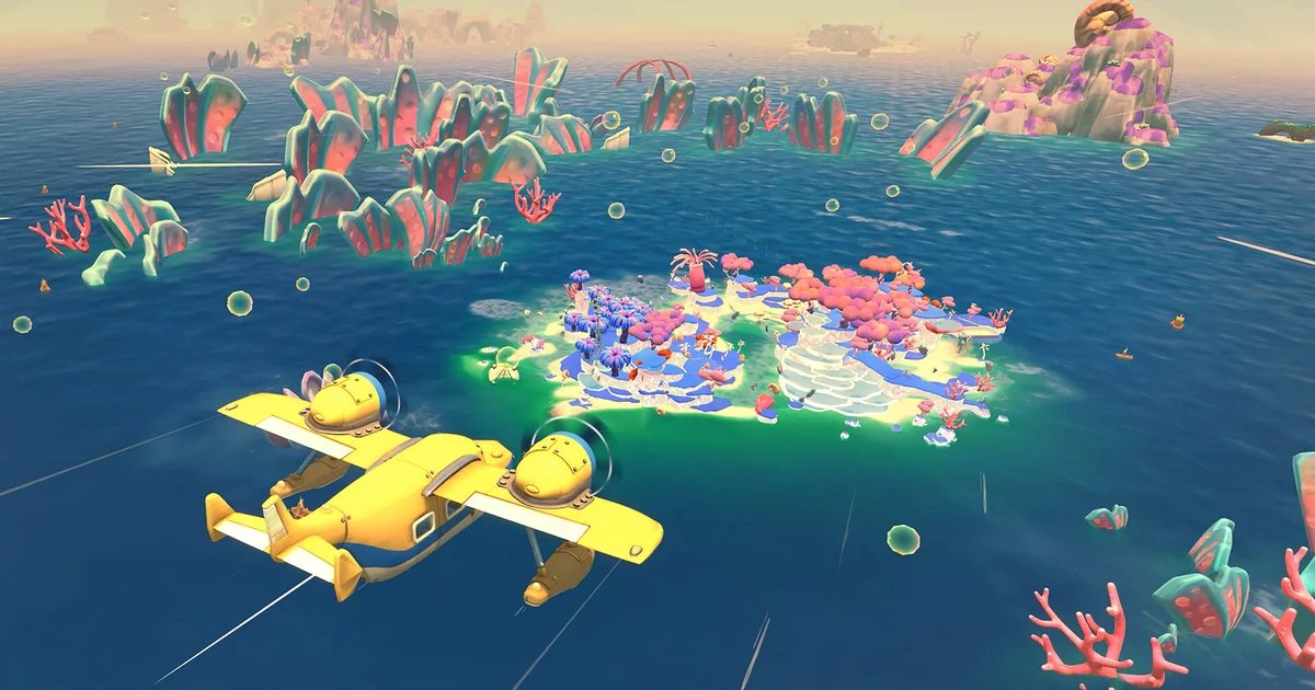Take to the skies in a Porco Rosso-esque seaplane and search for your missing uncle while you help rebuild an archipelago in Lou’s Lagoon, out today