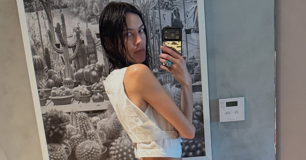 Alexa Chung Swapped Jeans for a Cooler Pair of Camo Trousers