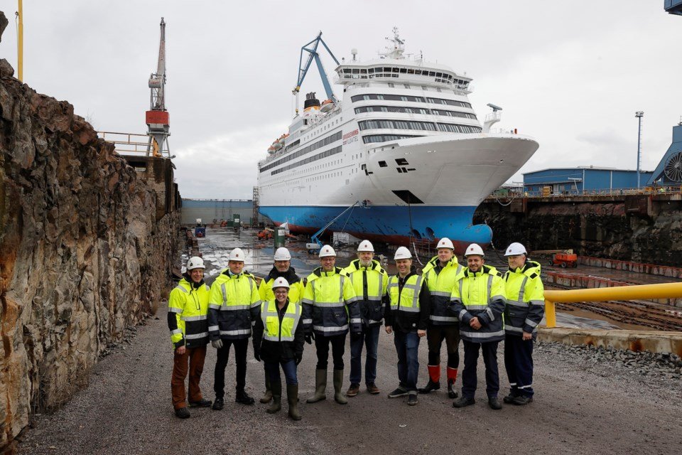 Squamish floatels: how Bridgemans converted ships for Woodfibre LNG worker housing