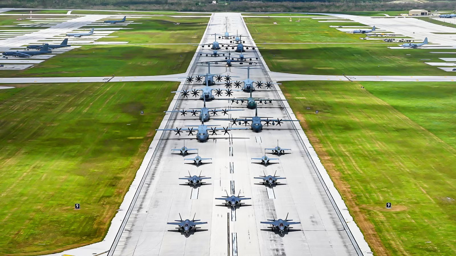 No Shelters, No Problem: The Logic Behind Andersen AFB’s 20-Acre Concrete Expansion