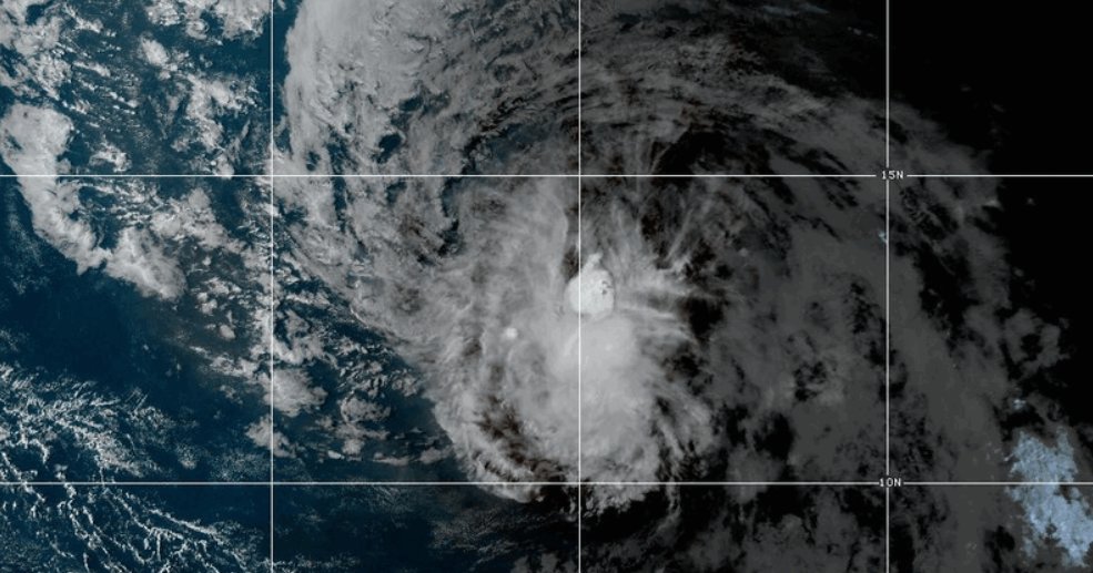 Tropical Storm Dolly forms in the Atlantic Ocean