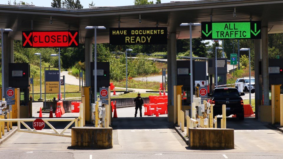 B.C. travel to the U.S. continues to fall this summer