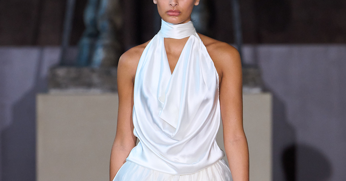 See Copenhagen Fashion Week’s Sheer-Wedding-Dress Trend for 2027