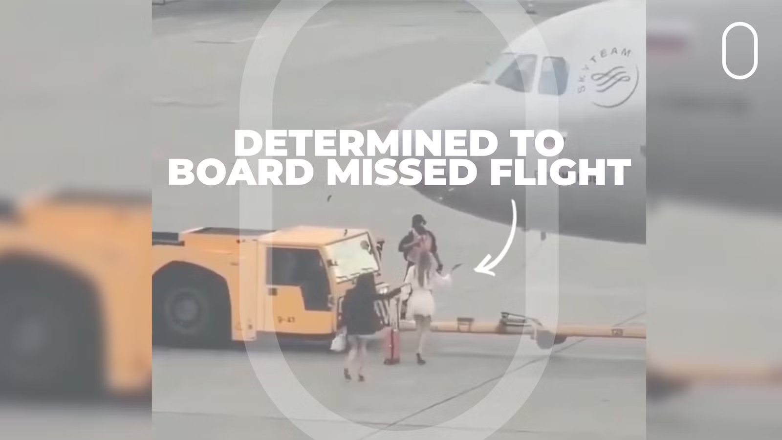 Desperation? Strong Sense Of Entitlement? Women Run Onto Tarmac To ‘Catch’ Missed Flight