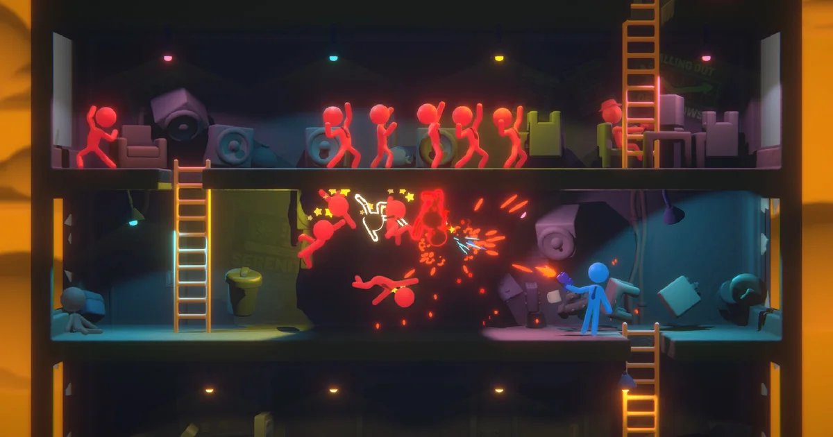 Boardroom beat-em-up Stick It to the Stickman punches its way out of early access next month, complete with neurolinkage and an “absolutely absurd finale”