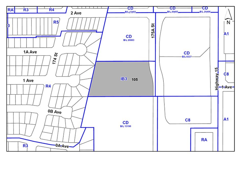 Surrey eyes site near USA border for housing