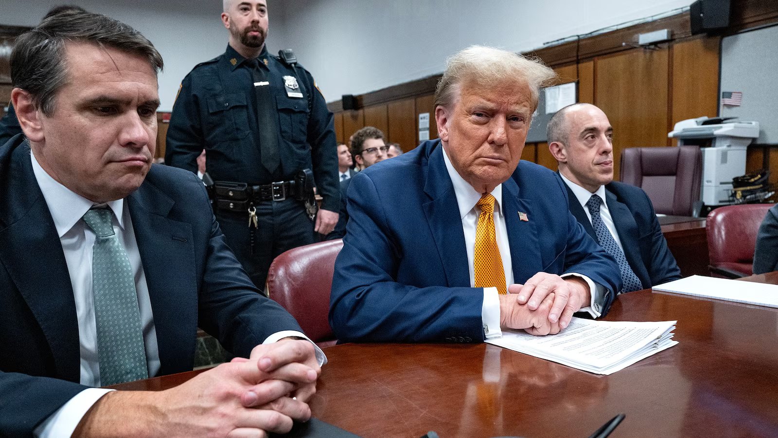 Judge rejects President Trump’s attempt to move his criminal hush money case to federal court