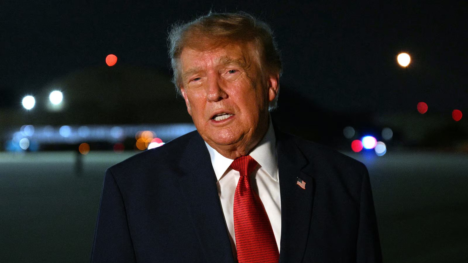 Trump says he was at ‘greater risk’ on secret flight than decoy Air Force One