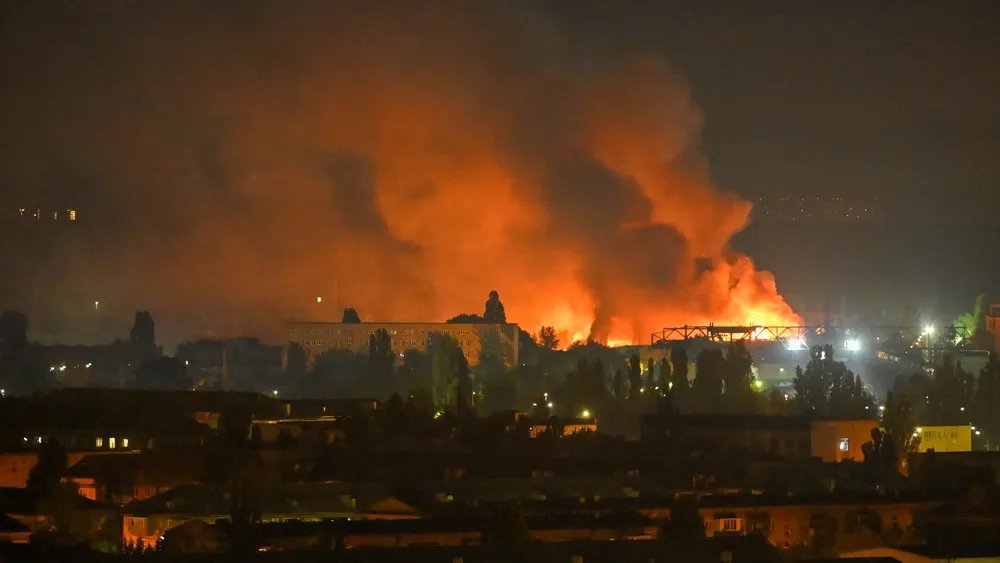 Russian Strikes Destroy Puma, Intertop Warehouses Near Kyiv