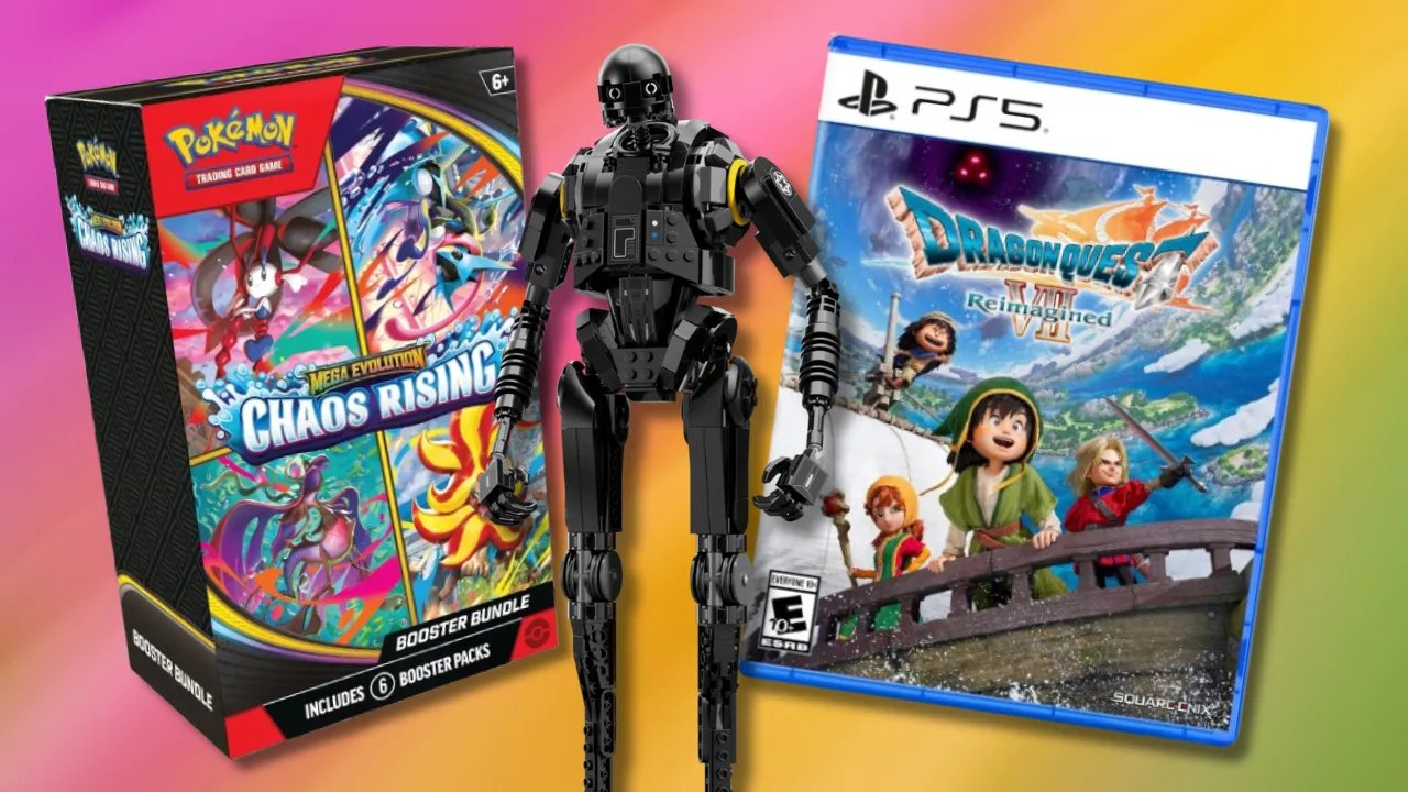 Today’s Top Deals: Pokémon TCG Chaos Rising Booster Bundle, AMD Ryzen 7 9800X3D CPU, and DOOM The Dark Ages for PC