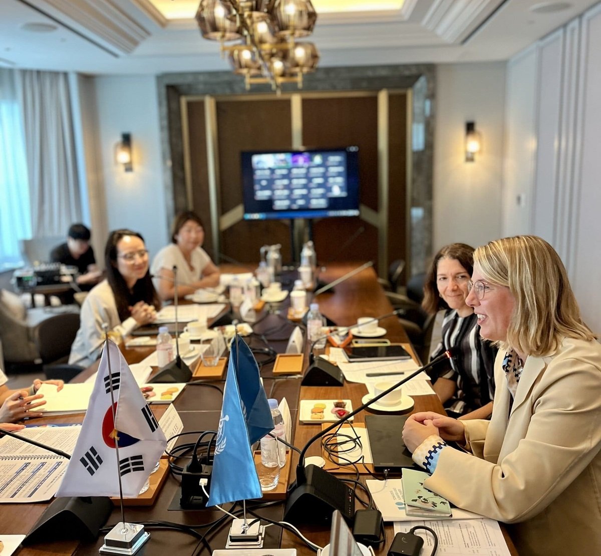 The Republic of Korea and WHO discuss joint priorities, challenges and trends around global health