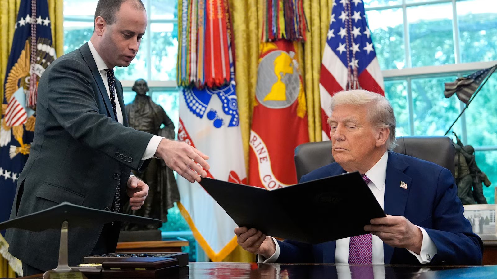 Trump announces staff secretary Will Scharf will be his new White House counsel