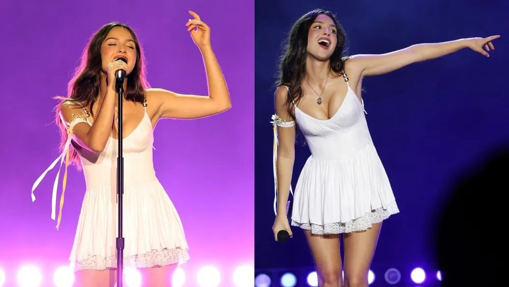 Olivia Rodrigo Dons Lacy Dress At Daisy Chain Fields Music Festival