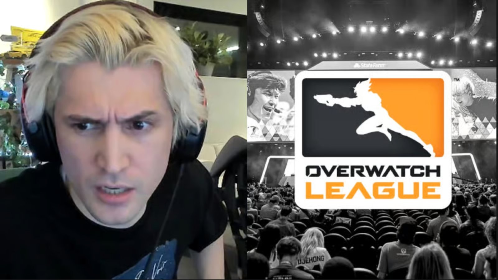 xQc claims Overwatch League was viewbotted to “hide” the real viewership