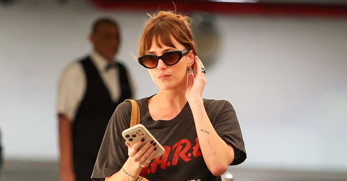 The 2026 Way to Wear Silky Pants, As Seen on Dakota Johnson