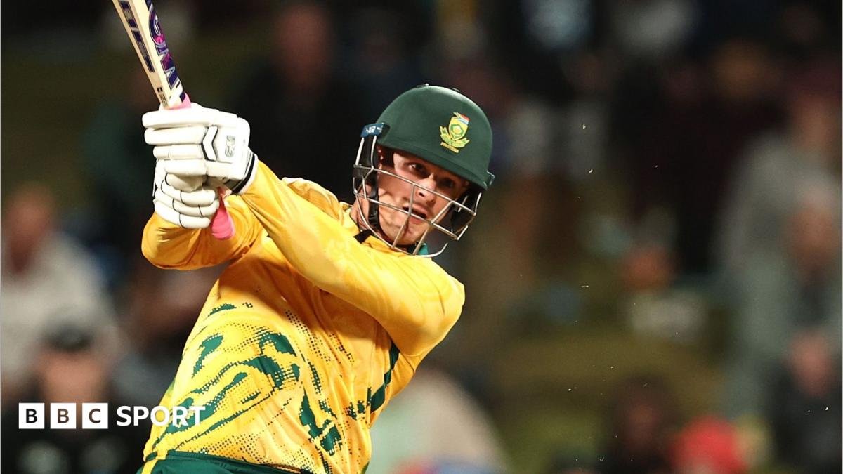 Jordan Hermann: South Africa opener scores 150 to equal the ODI debut score record in 99-run win