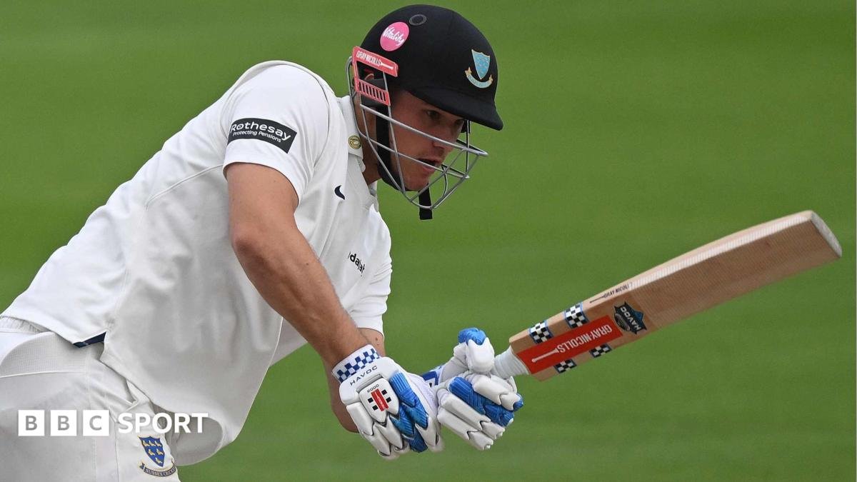 County Championship: Tom Clark hits 89 to put Sussex on top against Nottinghamshire