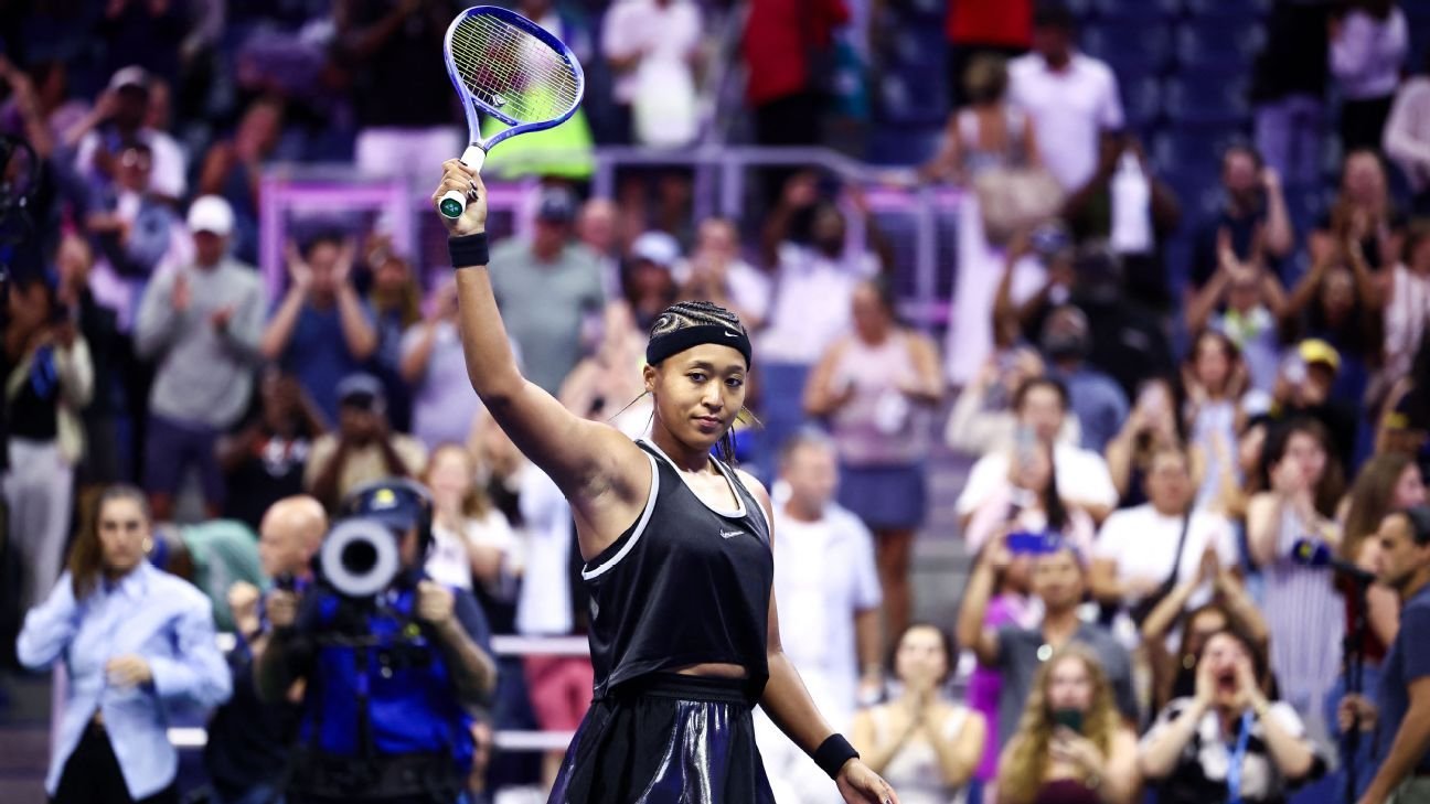 Naomi Osaka channels Allen Iverson in 2026 US Open debut