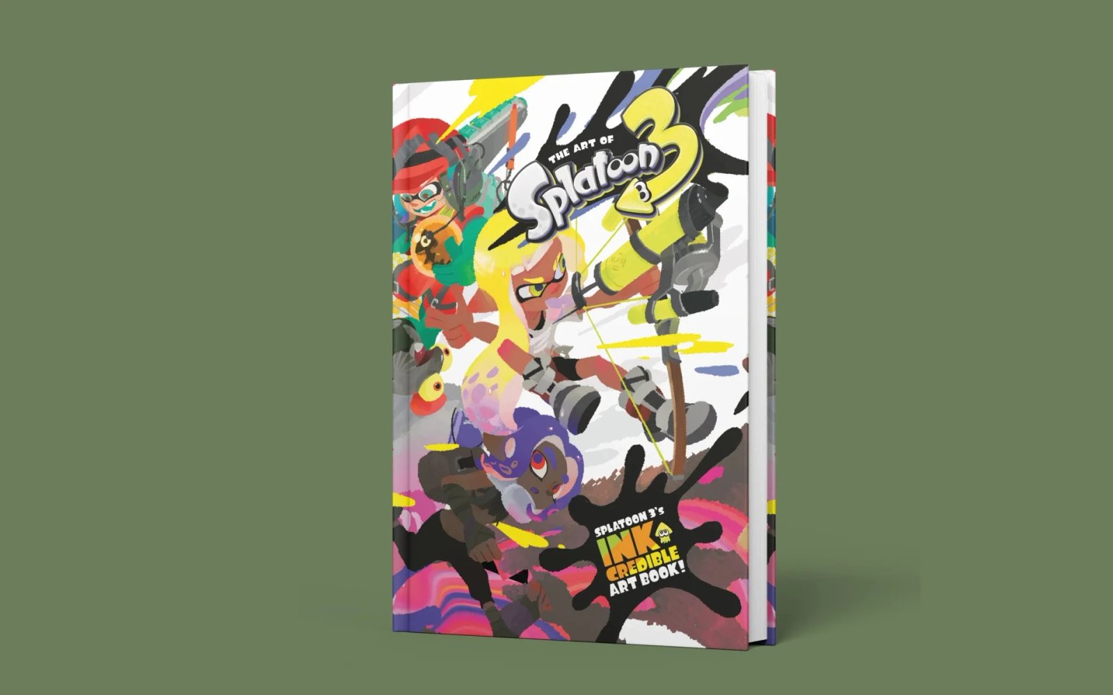 Dark Horse Comics Announces ‘The Art Of Splatoon 3’ Hardcover English Release