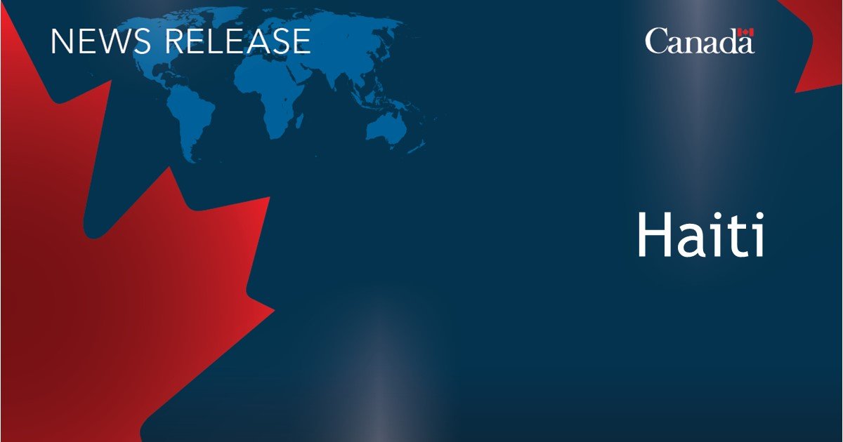 Canada announces an additional $5.7 million in funding to support the deployment of the Multinational Security Support Mission in Haiti