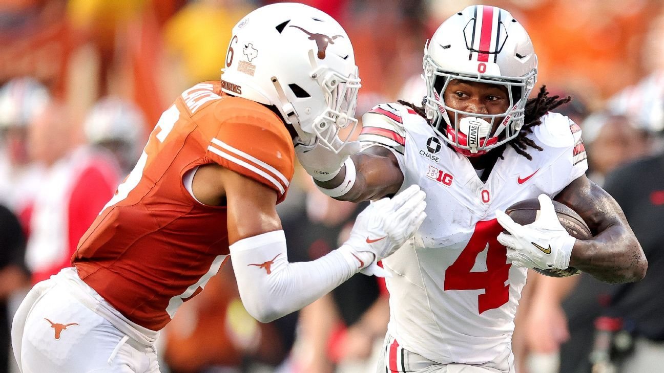 Projecting the College Football Playoff top 12 after Week 2