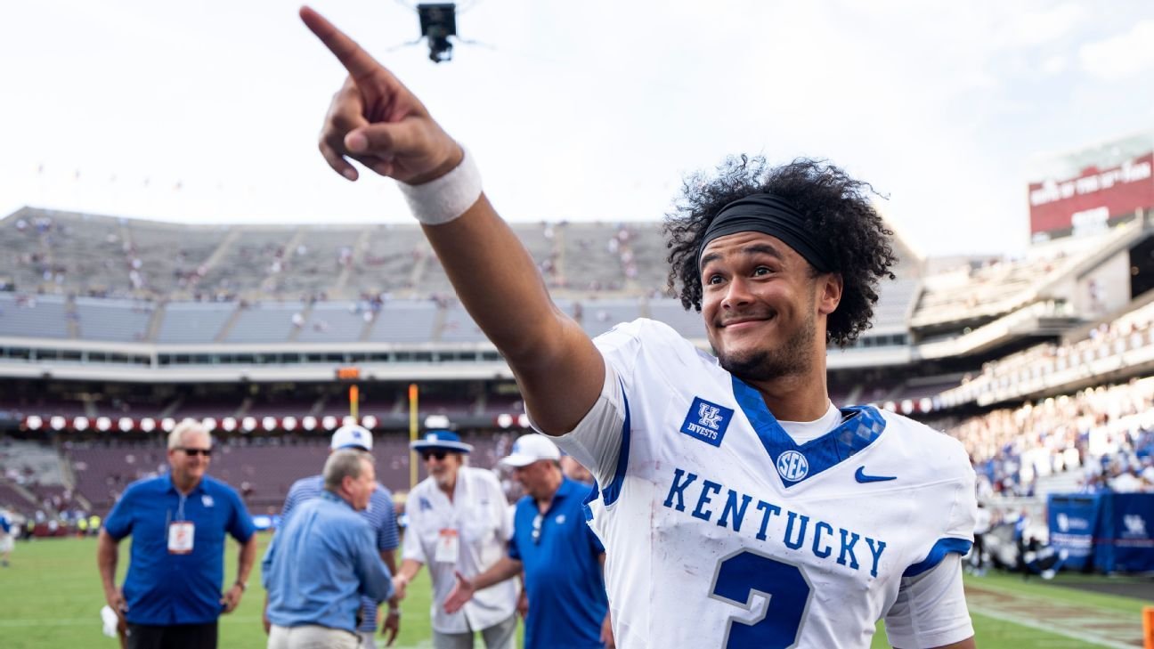 Kentucky’s jab after Texas A&M upset leads top trolls of CFB Week 3