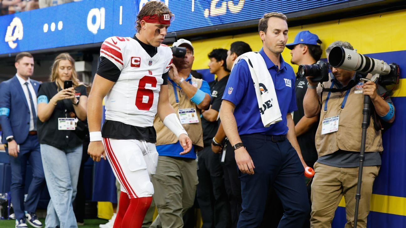 Sources: Giants QB Jaxson Dart believed to have sprained MCL