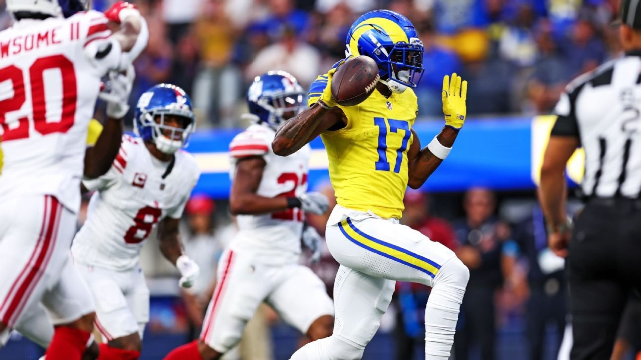 Rams’ jab at Jameis Winston, Giants leads NFL Week 2 trolls