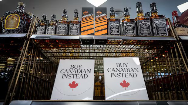 The NSLC has gone through about 90% of its American alcohol stockpile