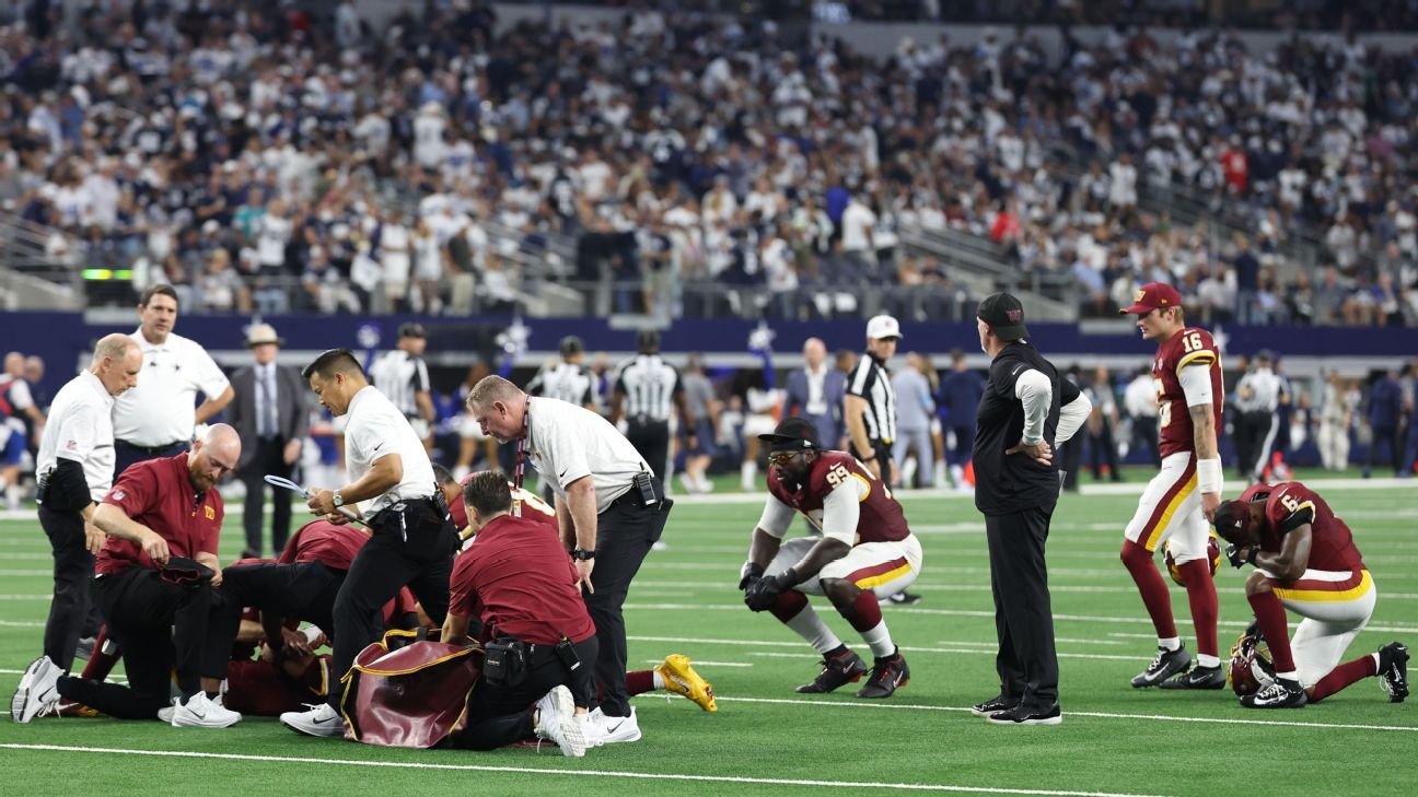 Commanders say clip didn’t reflect team response to Daniels injury