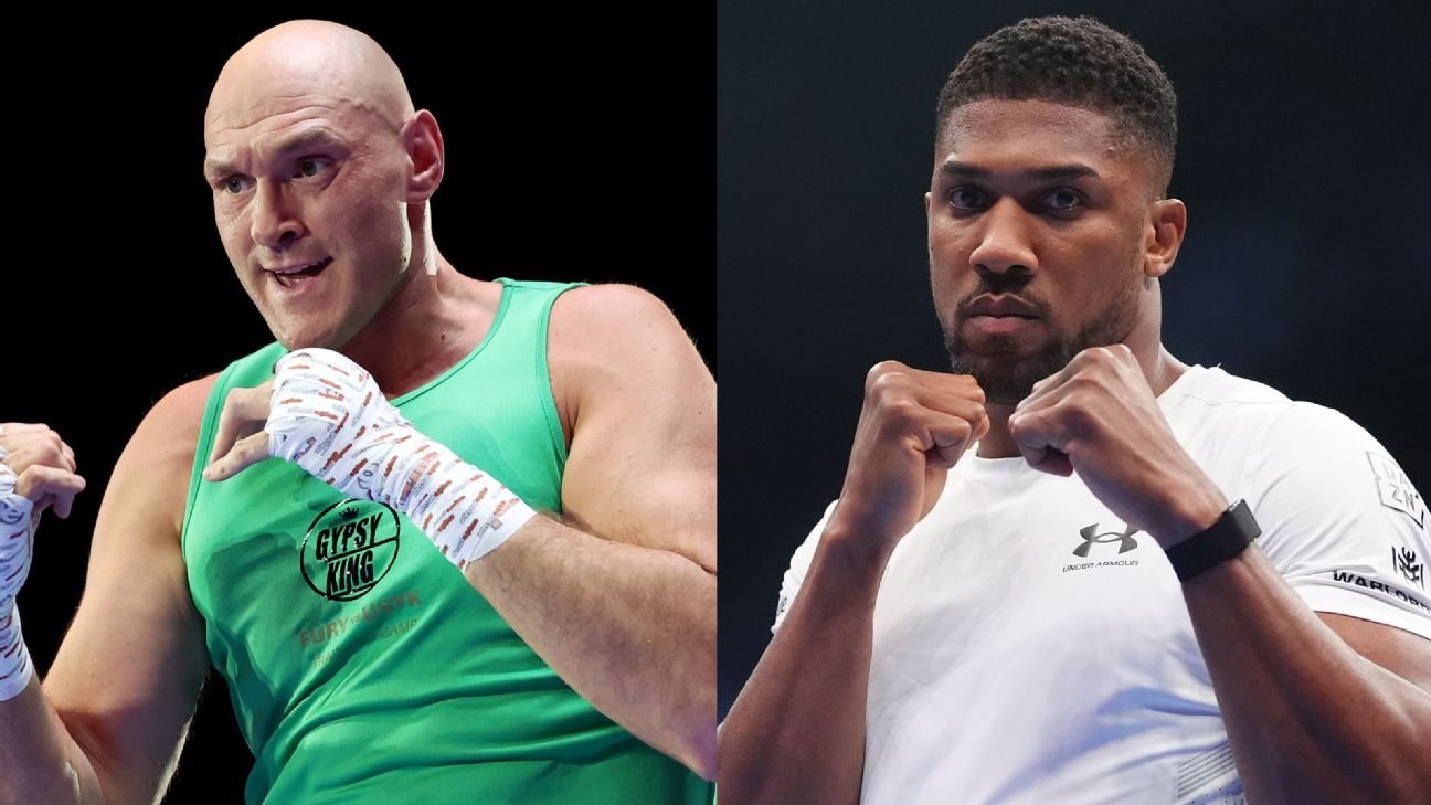 Tyson Fury vs. Anthony Joshua confirmed for Dec. 11 in Cardiff