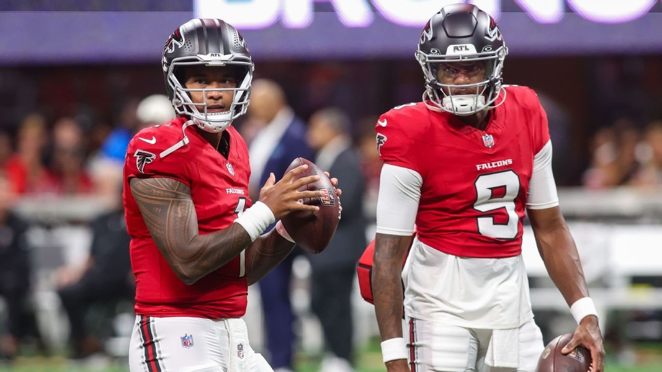 ‘Ugh,’ a lefty QB: How the Falcons are defying NFL history
