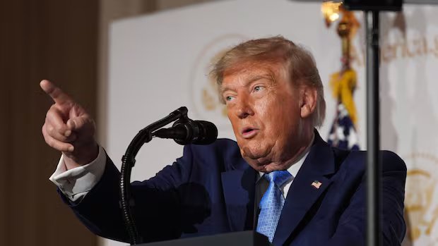 Trump says top tech firms have signed accord to ‘self-police’ AI development
