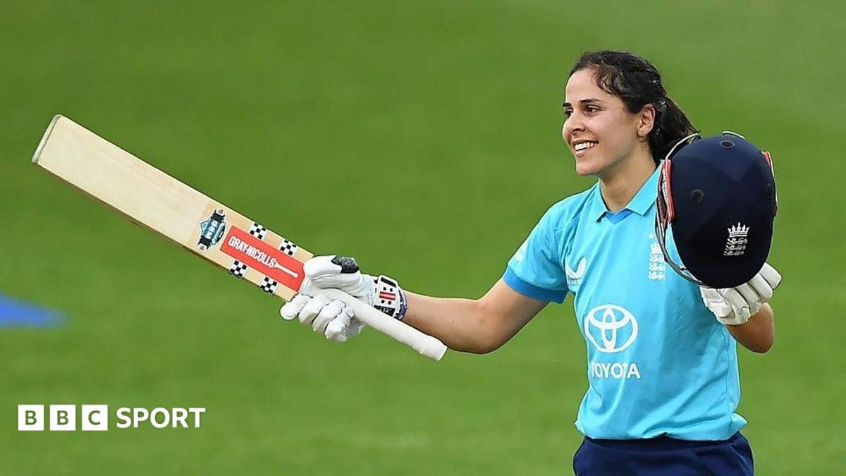 England v Ireland: Maia Bouchier ton sets up hosts’ record ODI run chase