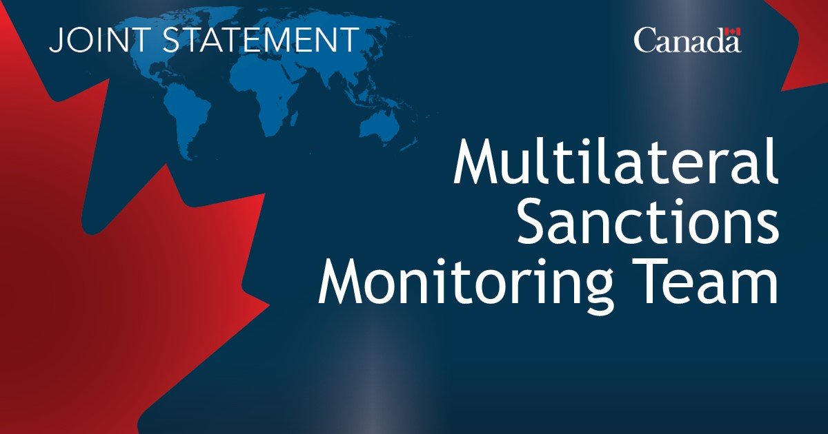 Joint statement on establishing Multilateral Sanctions Monitoring Team for implementation of UN Security Council resolutions on Democratic People’s Republic of Korea