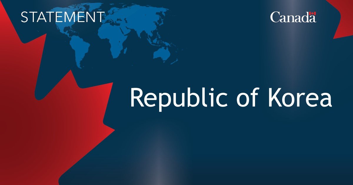 Canada-Republic of Korea Foreign and Defence (2+2) Ministerial Meeting joint statement