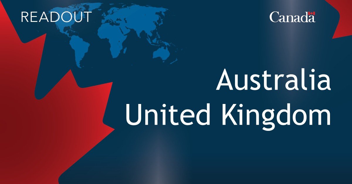 Minister Anand participates in discussions with counterparts from Australia and United Kingdom