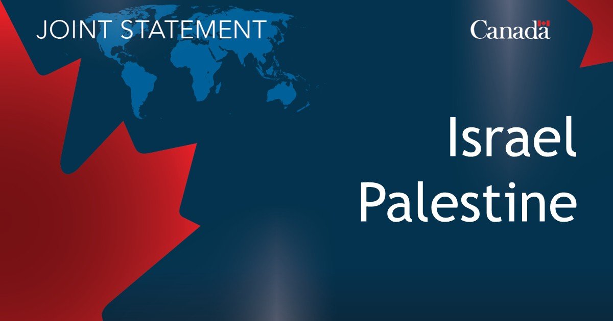 Joint Statement of the Foreign Ministers of Canada, Denmark, Finland, France, Iceland, Ireland, Norway, Poland, Portugal, Spain, Sweden and the UK on the Two-state Solution