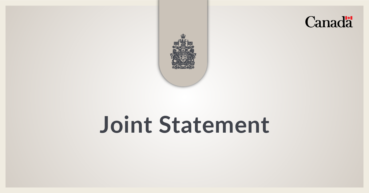 Joint statement on the two-state solution