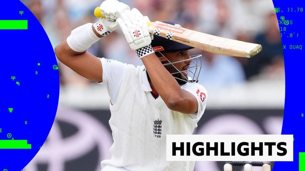 England v Pakistan Third Test, day one Edgbaston – highlights