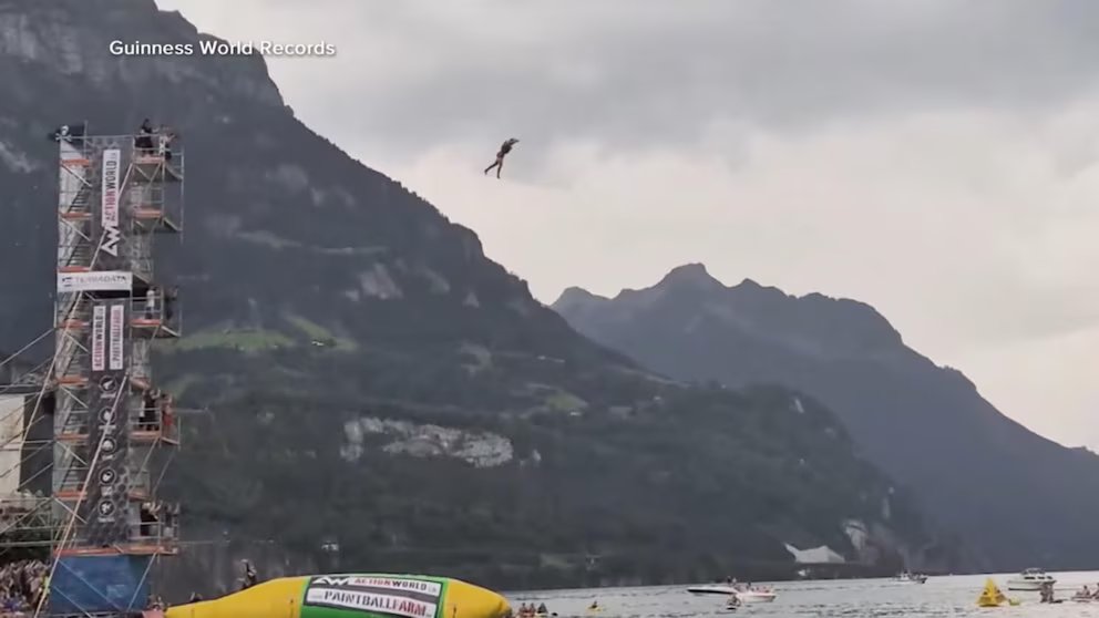 WATCH:  'Blobbing' world record broken, Guinness World Records says