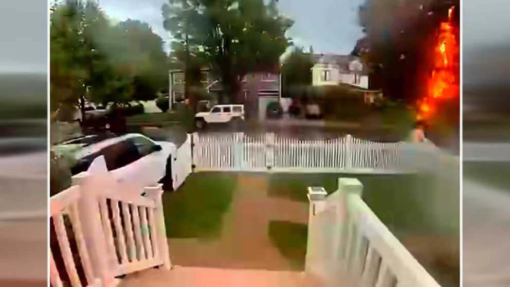 WATCH:  Survivor speaks out after lightning strike