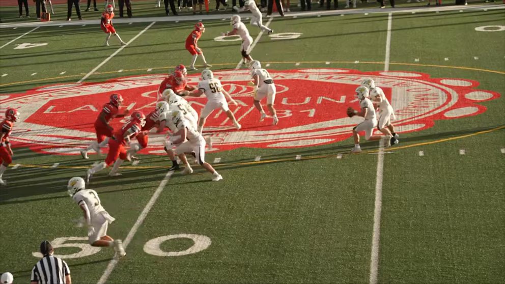 WATCH:  Two towns, scarred by fire, unite on the football field
